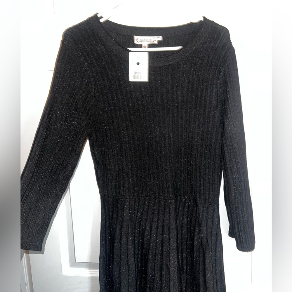 Nannette Black Long Sleeve Dress - Picture 2 of 4